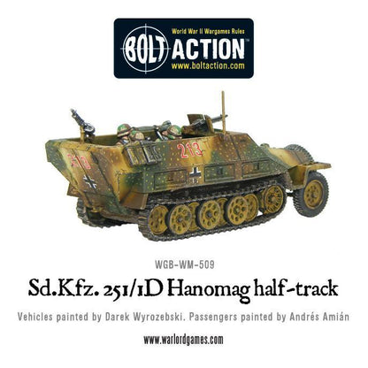 Cipolla Hobbies -  - Bolt Action: Sd.Kfz 251/1 Ausf D Hanomag Half-Track