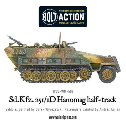 Cipolla Hobbies -  - Bolt Action: Sd.Kfz 251/1 Ausf D Hanomag Half-Track