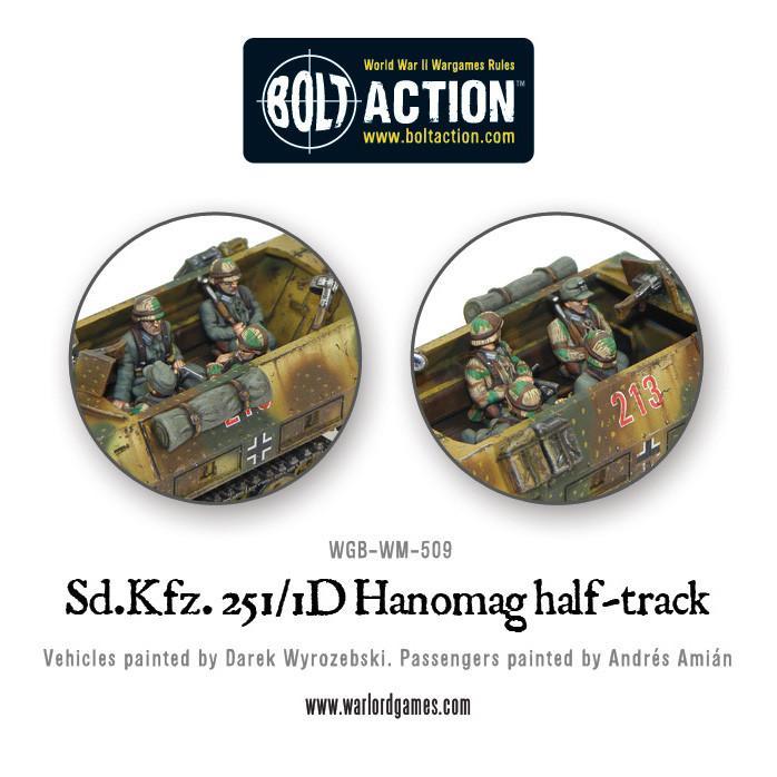 Cipolla Hobbies -  - Bolt Action: Sd.Kfz 251/1 Ausf D Hanomag Half-Track