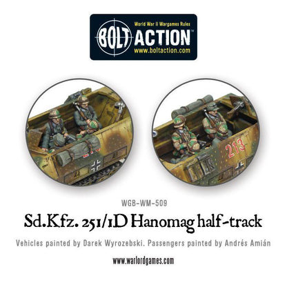 Cipolla Hobbies -  - Bolt Action: Sd.Kfz 251/1 Ausf D Hanomag Half-Track