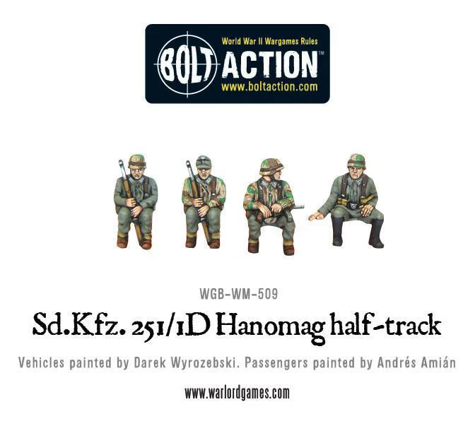 Cipolla Hobbies -  - Bolt Action: Sd.Kfz 251/1 Ausf D Hanomag Half-Track