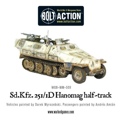Cipolla Hobbies -  - Bolt Action: Sd.Kfz 251/1 Ausf D Hanomag Half-Track
