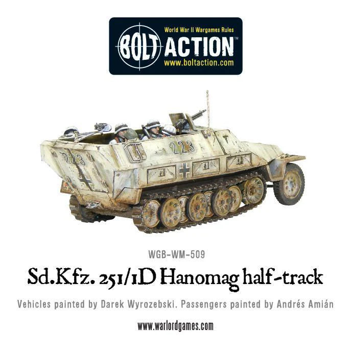 Cipolla Hobbies -  - Bolt Action: Sd.Kfz 251/1 Ausf D Hanomag Half-Track