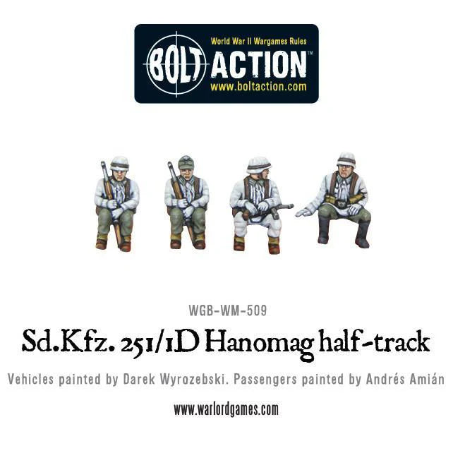 Cipolla Hobbies -  - Bolt Action: Sd.Kfz 251/1 Ausf D Hanomag Half-Track