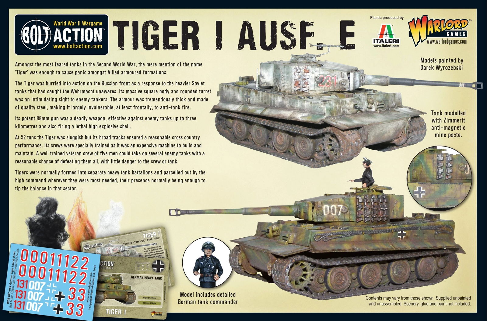 Cipolla Hobbies -  - Bolt Action: Tiger I Ausf. E Heavy Tank