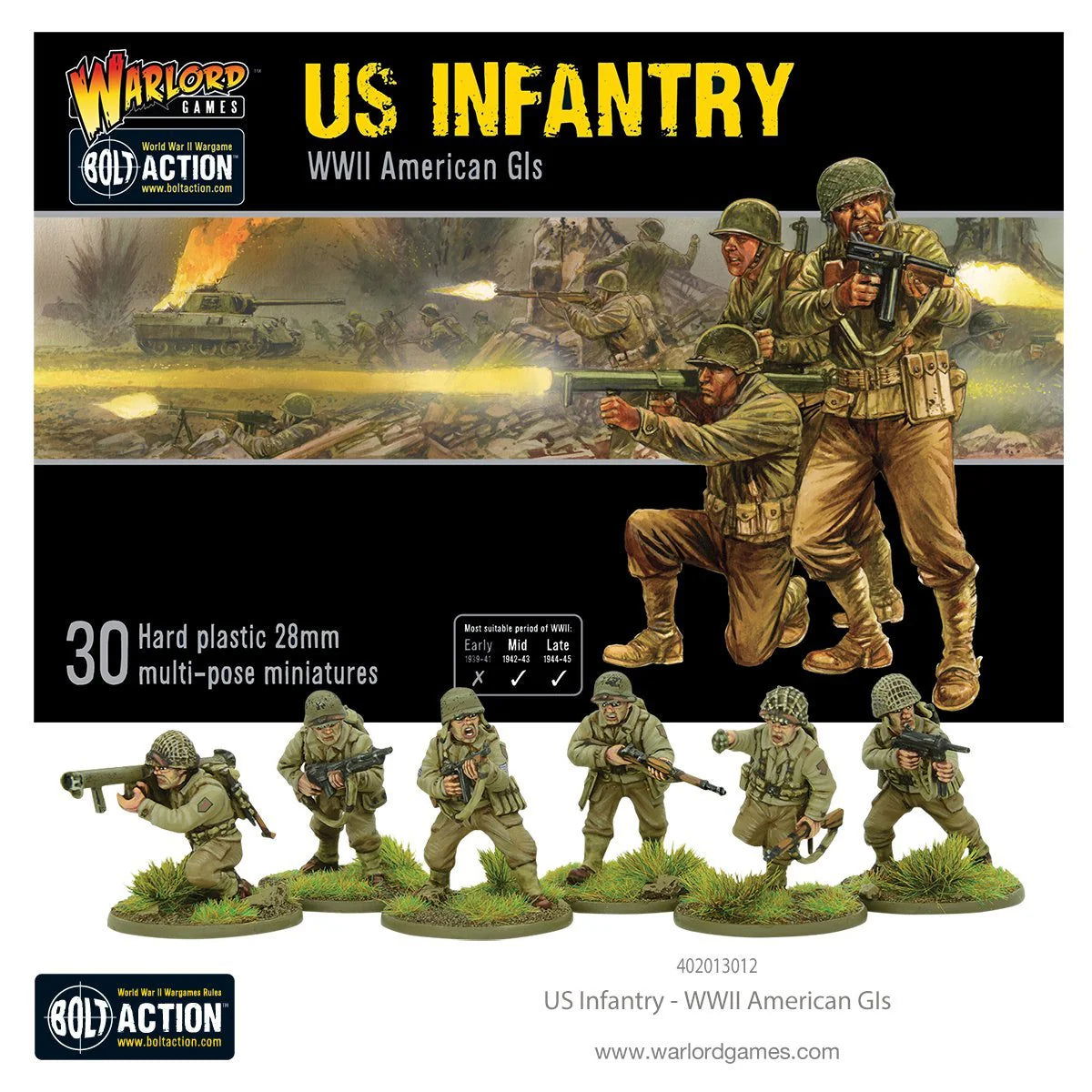 Cipolla Hobbies -  - Bolt Action: US Infantry