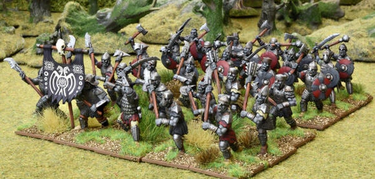 Cipolla Hobbies -  - Oathmark Orc Heavy Infantry