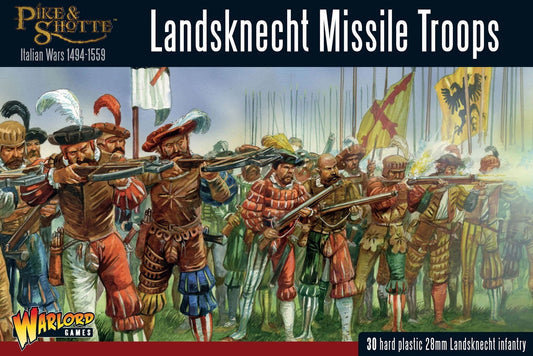 Cipolla Hobbies -  - Pike & Shotte: Landsknechts Missile Troops