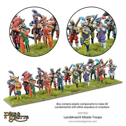 Cipolla Hobbies -  - Pike & Shotte: Landsknechts Missile Troops