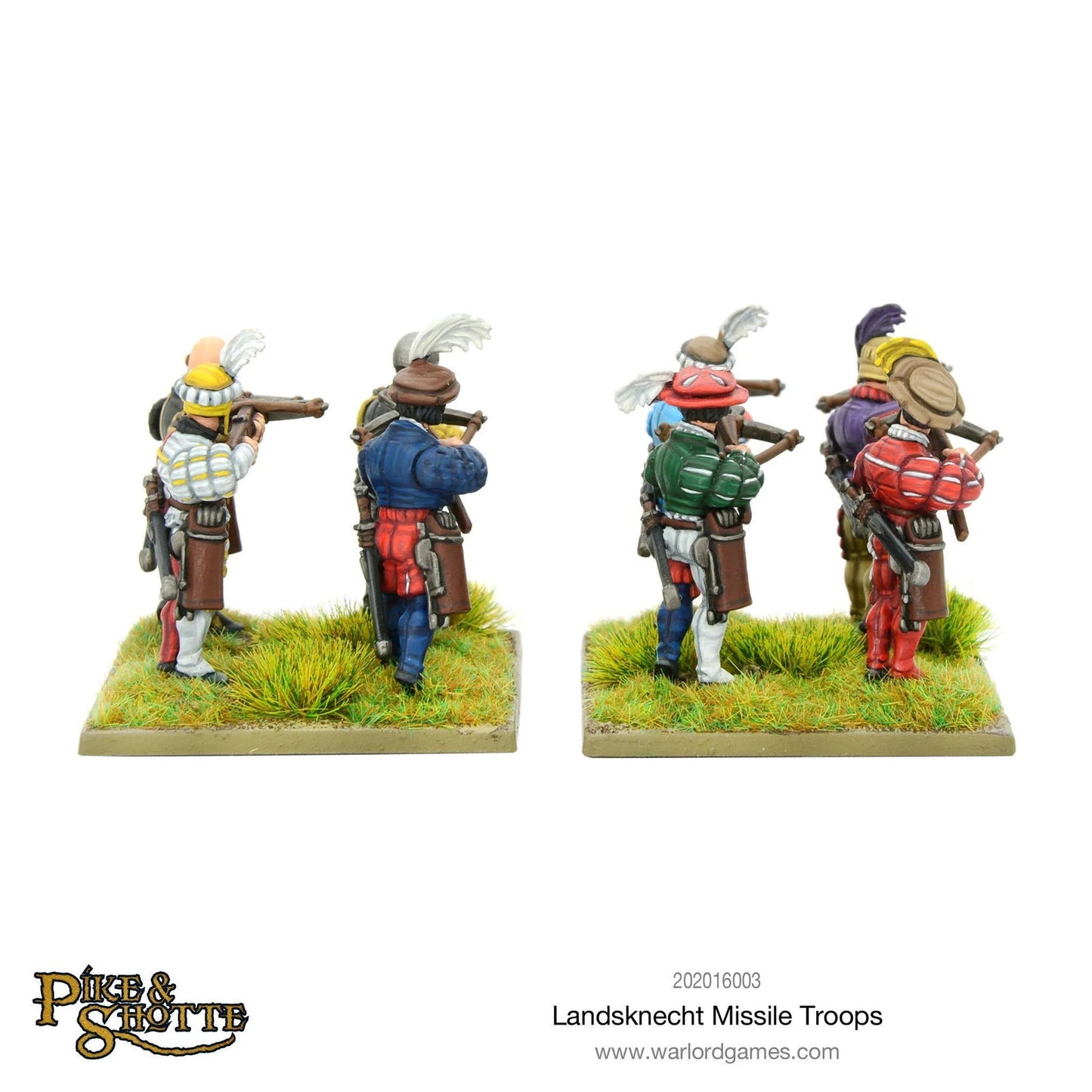 Cipolla Hobbies -  - Pike & Shotte: Landsknechts Missile Troops