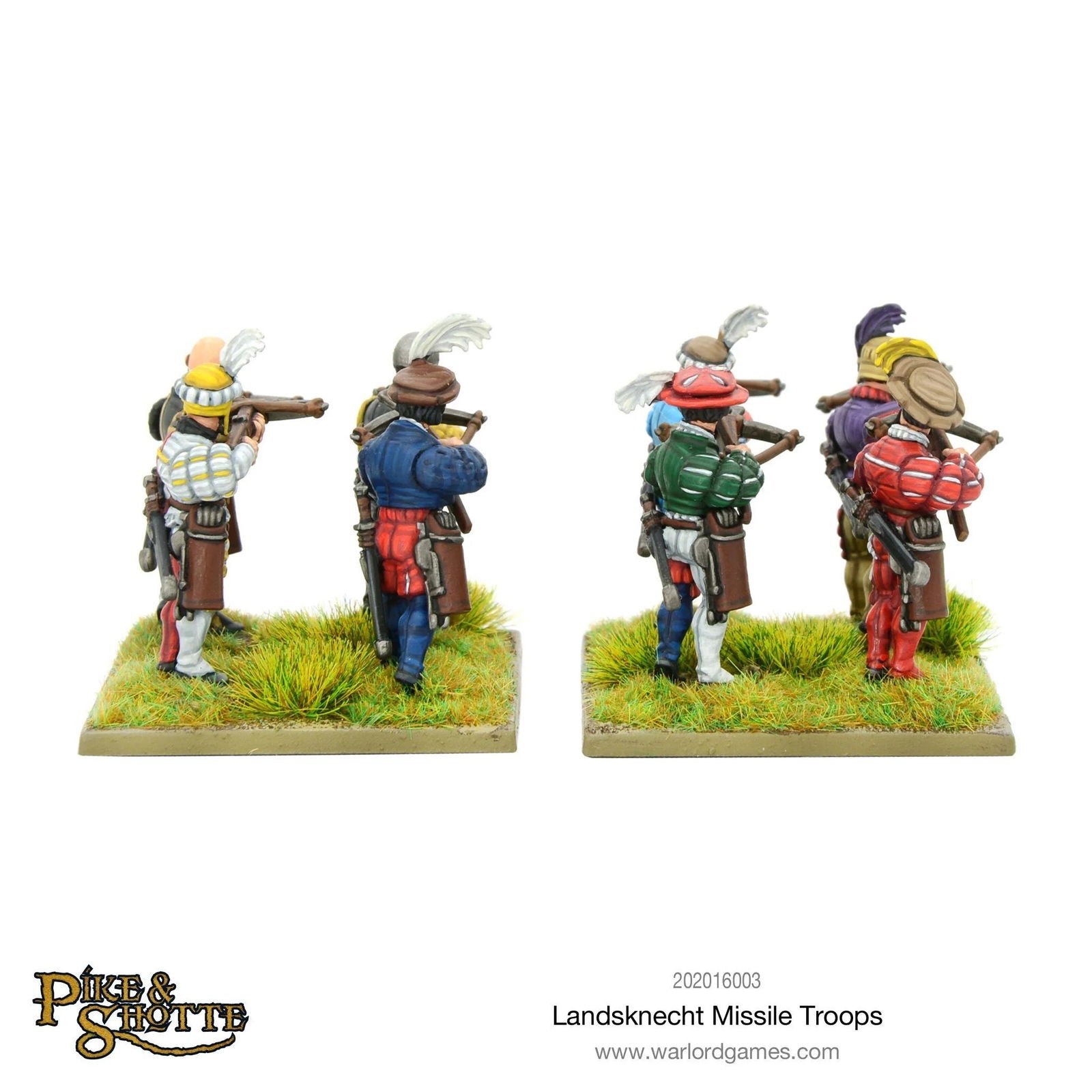 Cipolla Hobbies -  - Pike & Shotte: Landsknechts Missile Troops