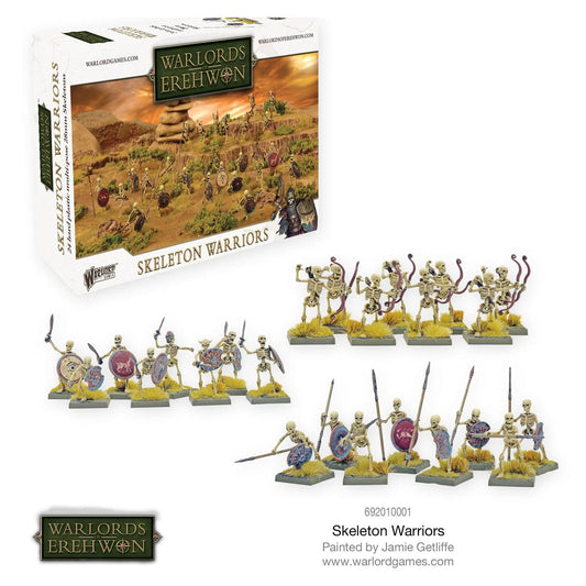 Cipolla Hobbies -  - Warlords of Erewhon: Skeleton Warriors