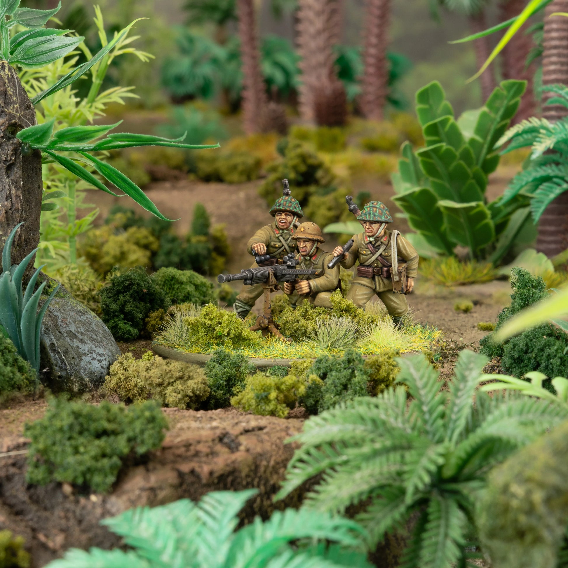 28mm Japanese MMG Team