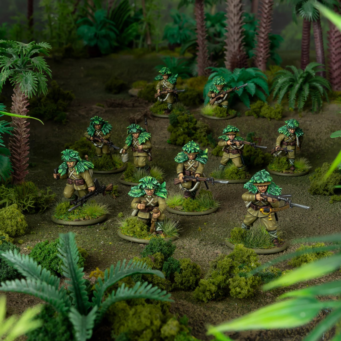 28mm Miniatures Bolt Action Veteran Japanese Infantry