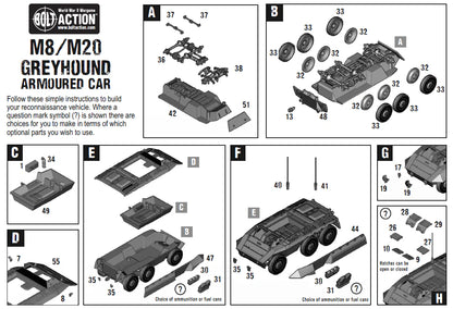 Bolt Action: M8/M20 Greyhound Scout Car