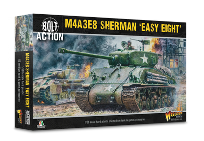 Bolt Action M4A3E8 Sherman Easy Eight Tank Warlord Games