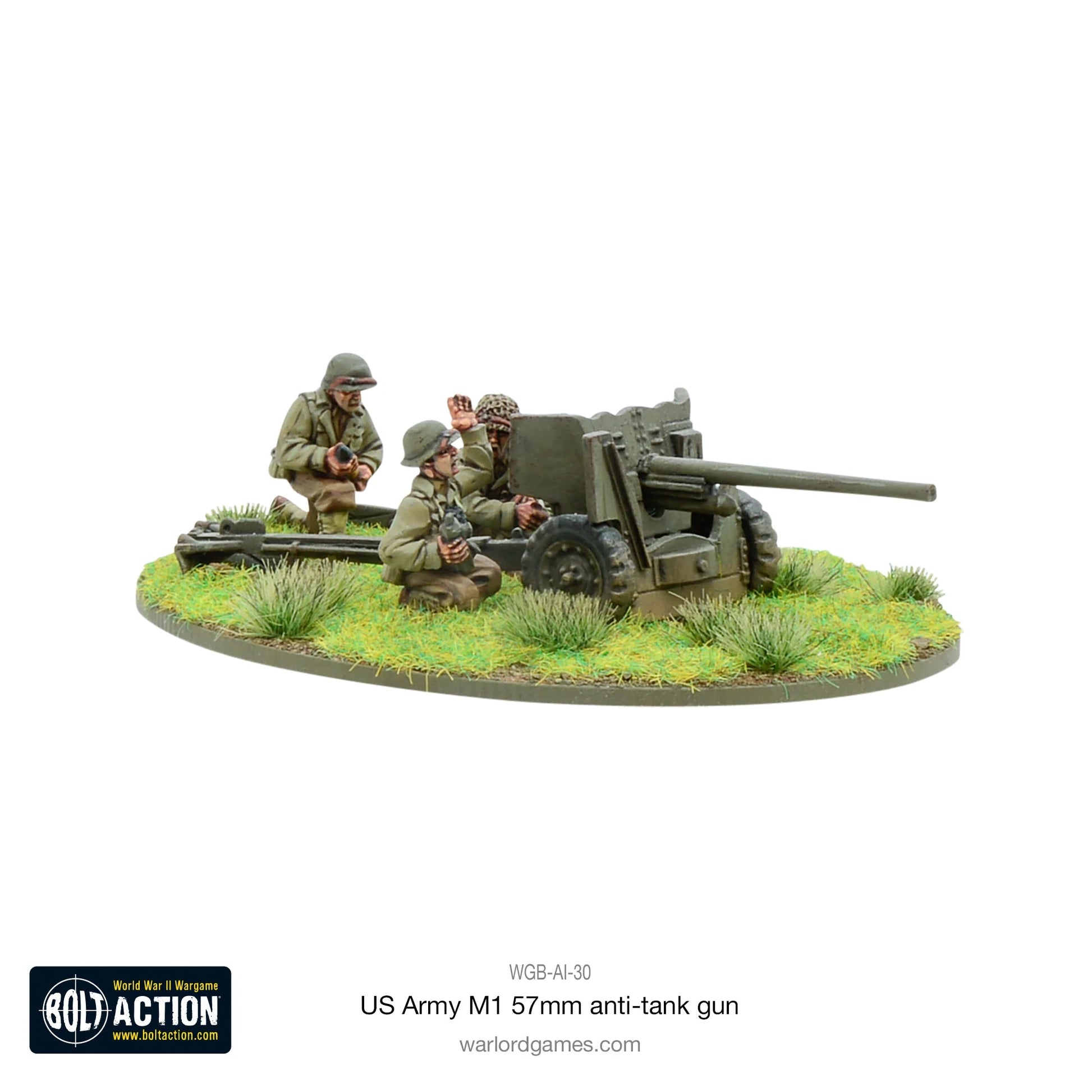 Bolt Action US Army M1 57mm Anti-Tank Gun Warlord Games