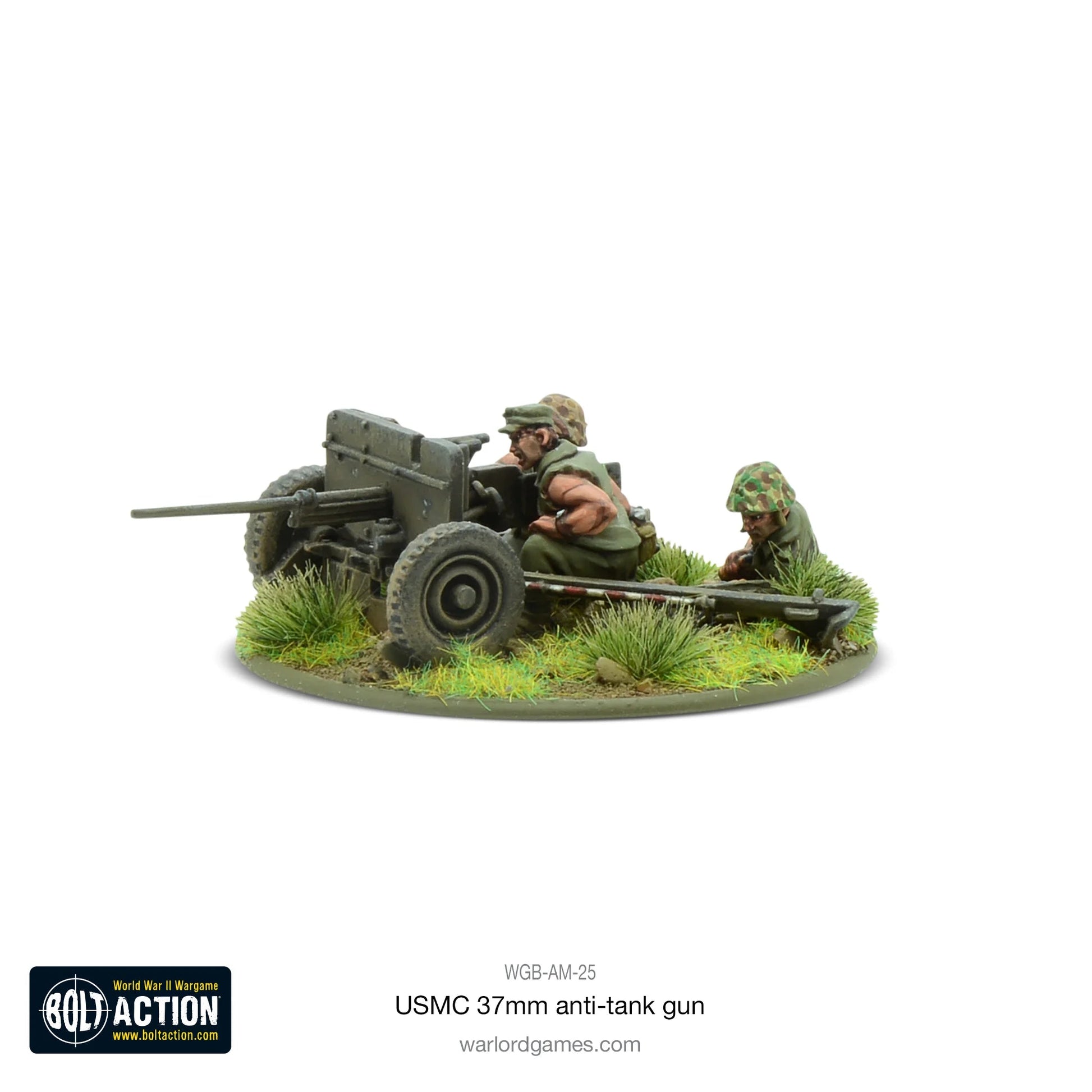 Bolt Action USMC M3A1 37mm Anti-Tank Gun Warlord Games