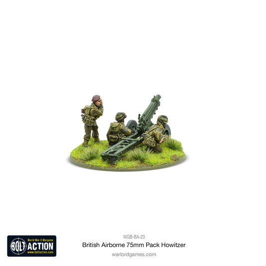Bolt Action British Airborne 75mm Pack Howitzer Warlord Games