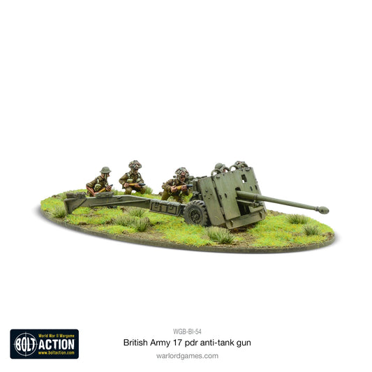 Bolt Action British Army 17 pounder Anti-Tank Gun Warlord Games