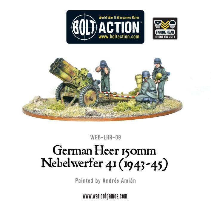 Bolt Action German Heer 150mm Nebelwerfer Warlord Games