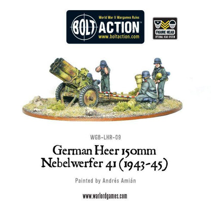 Bolt Action German Heer 150mm Nebelwerfer Warlord Games
