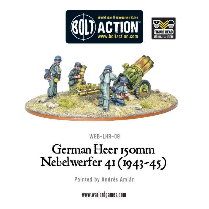 Bolt Action German Heer 150mm Nebelwerfer Warlord Games