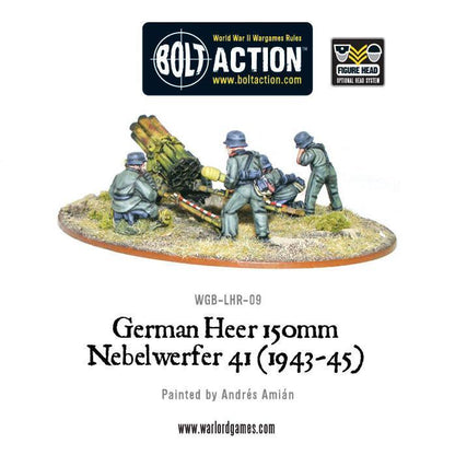 Bolt Action German Heer 150mm Nebelwerfer Warlord Games