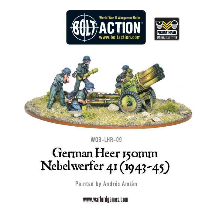 Bolt Action German Heer 150mm Nebelwerfer Warlord Games