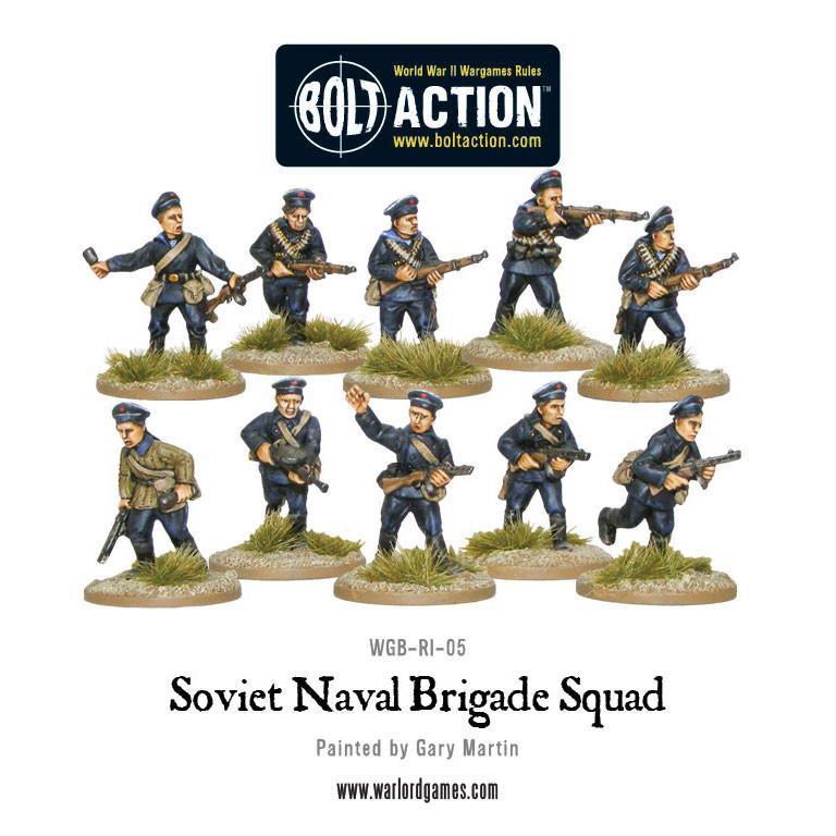 Bolt Action Soviet Naval Brigade Warlord Games