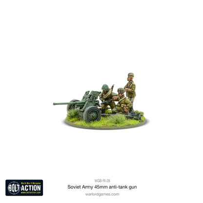 Bolt Action Soviet 45mm Anti-Tank Gun Warlord Games