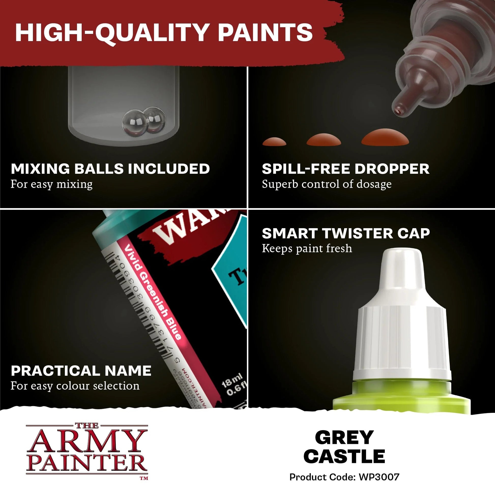 Warpaints Fanatic Grey Castle The Army Painter