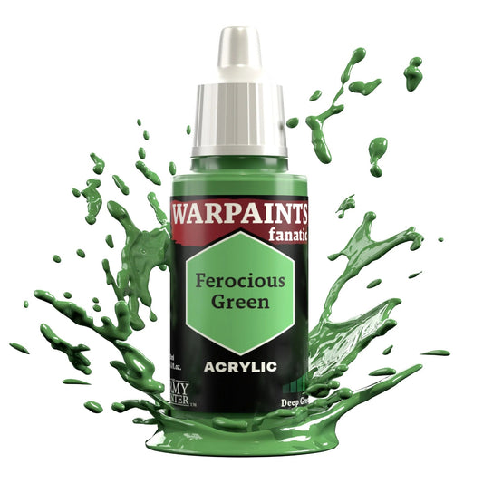 Warpaints Fanatic Ferocious Green The Army Painter