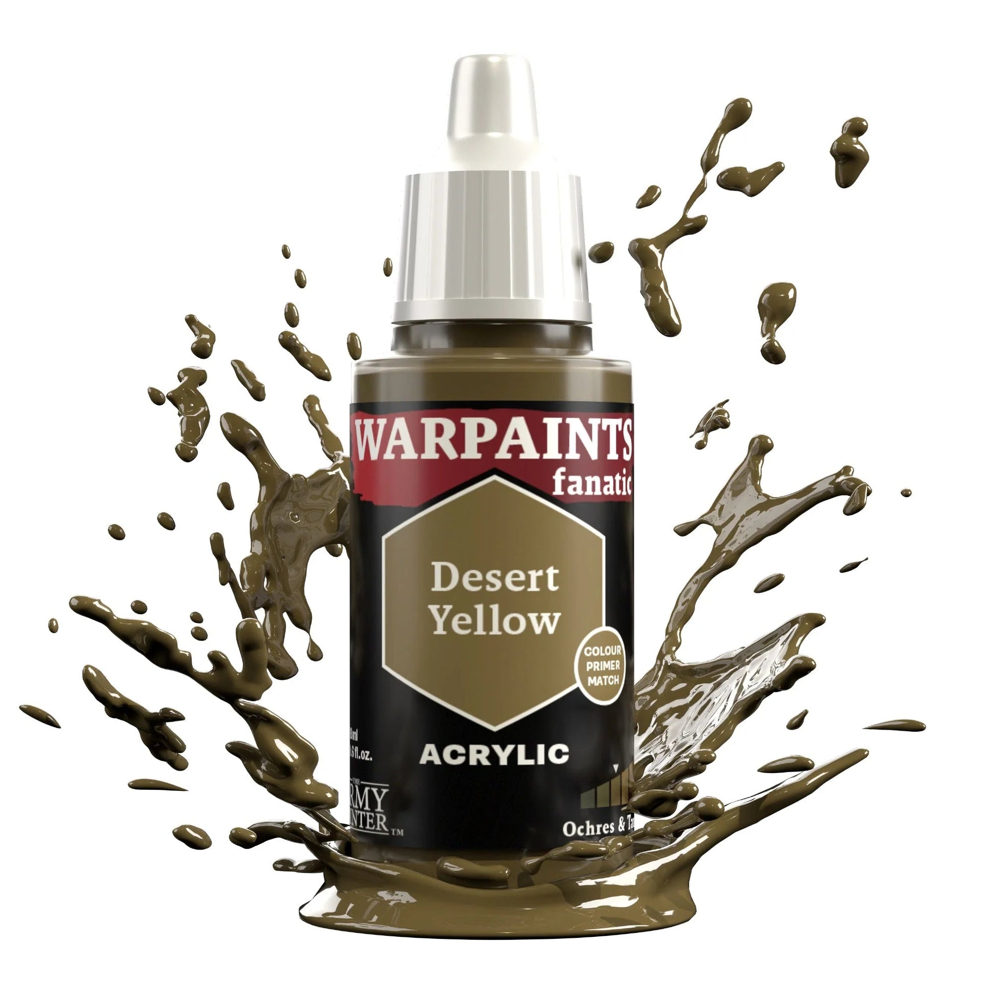 Warpaints Fanatic Desert Yellow The Army Painter