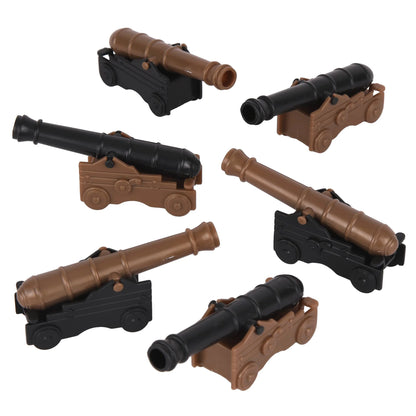 BMC CTS Naval Cannon Artillery - 6pc Plastic Army Men Accessories